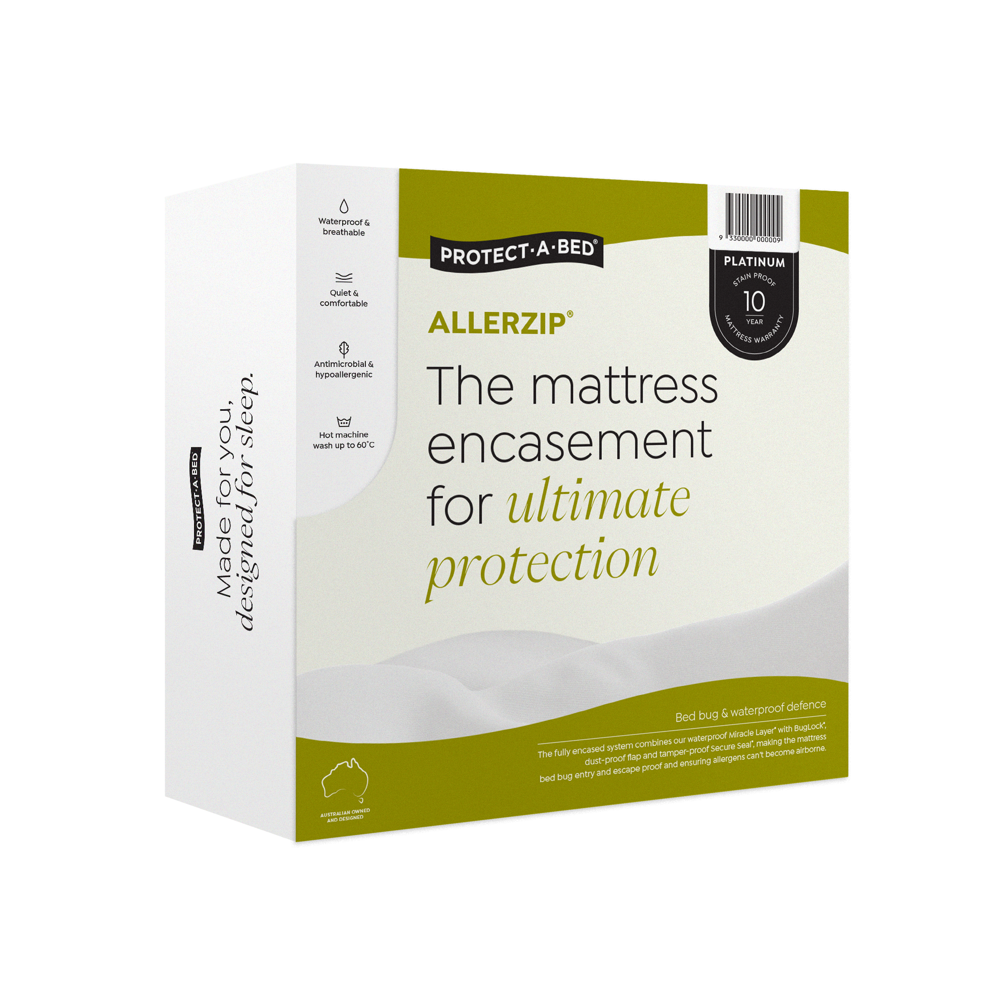 Allerzip® Fully Encased Waterproof Mattress Protector