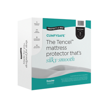 Cumfysafe Tencel™ Jersey Fitted Waterproof Mattress Protector
